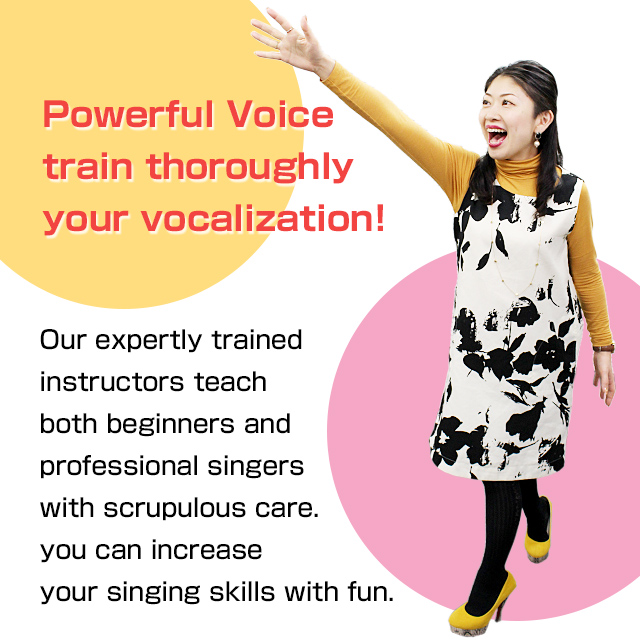 Powerful Voice Vocal School train thoroughly your vocalization!