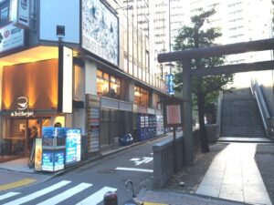 渋谷校の場所　ビルの外観